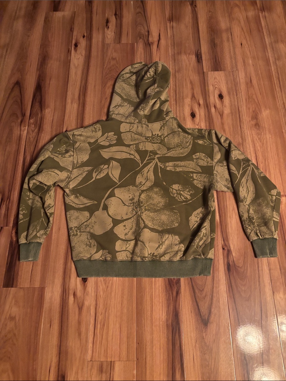 Free people We the free  hoodie it’s a vibe flower